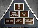 A typical board on the $20K Pyramid
