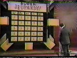 The out-of-place Super Jeopardy! board