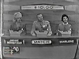 Jayne Mansfield and friends take part in the Audience Match