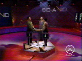 Two contestants square off in Bid-a-Vid